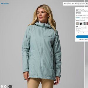 Columbia Women's Switchback™ II Lined Long Rain Jacket